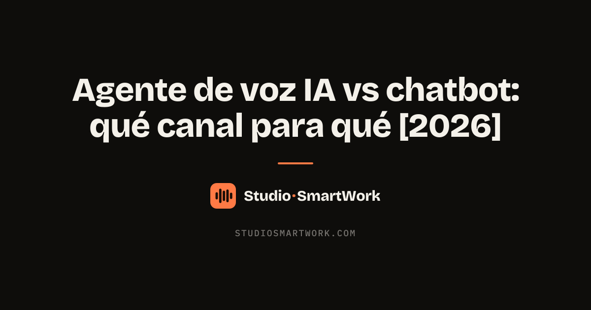 Comparativa entre un agente de voz IA y un chatbot: canal de voz frente a canal de texto