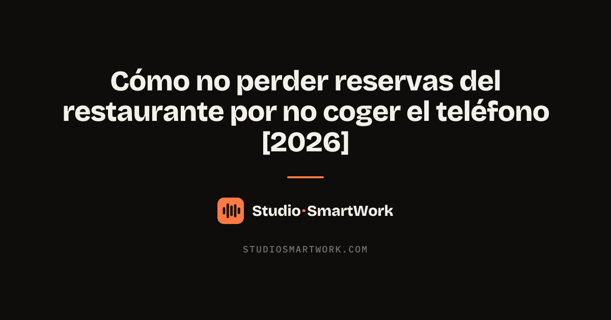 Agente de voz IA tomando una reserva telefónica durante el servicio de un restaurante