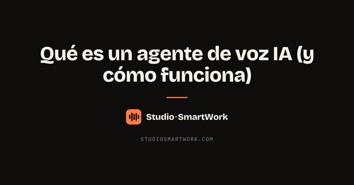 Agente de voz IA atendiendo una llamada telefónica